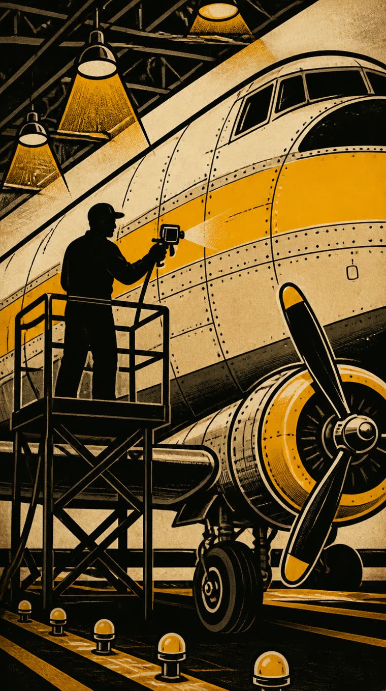 El cantante de Iron Maiden pilotea el avión de la gira: la historia de Ed Force One (2016) — Iron Maiden (ilustración 2 de la historia)