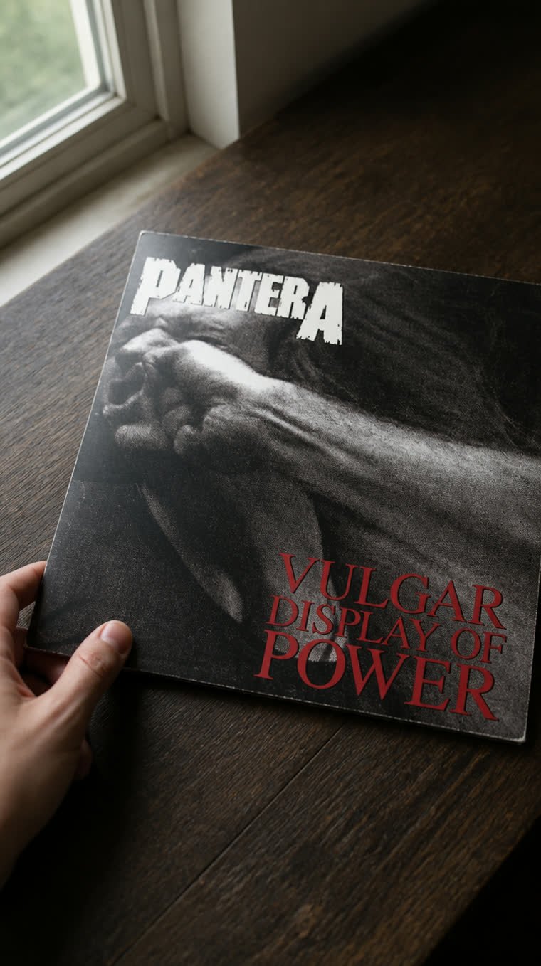 El puñetazo que no existió: la leyenda de la portada de Vulgar Display of Power
