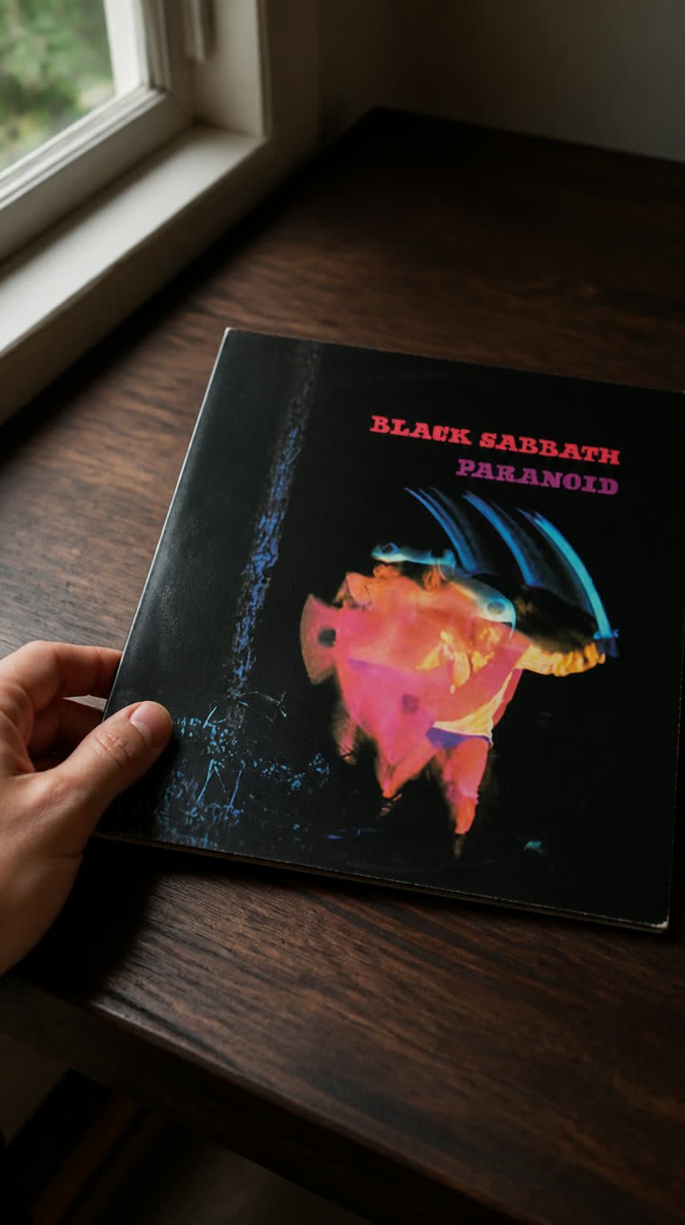 La portada equivocada: por qué Paranoid de Black Sabbath tiene un guerrero con espada (1970)