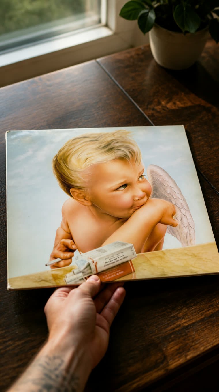 El ángel de los dulces: la historia de la portada de 1984