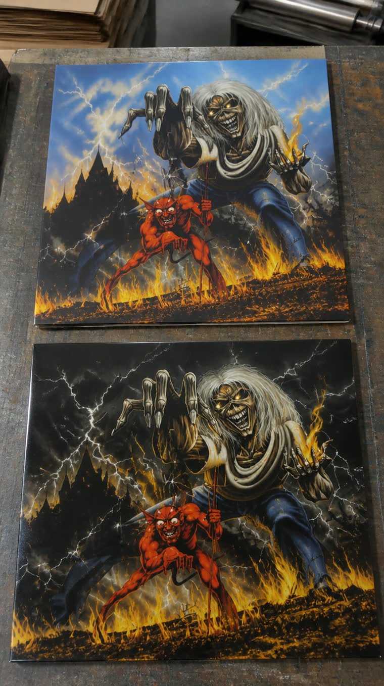 El títere del diablo: la portada de The Number of the Beast que nació para un sencillo — Iron Maiden (ilustración 3 de la historia)