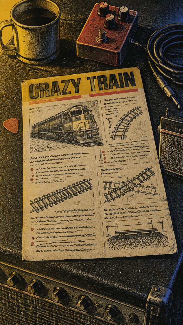 Crazy Train de Ozzy no habla de un loco: habla del miedo a la Guerra Fría