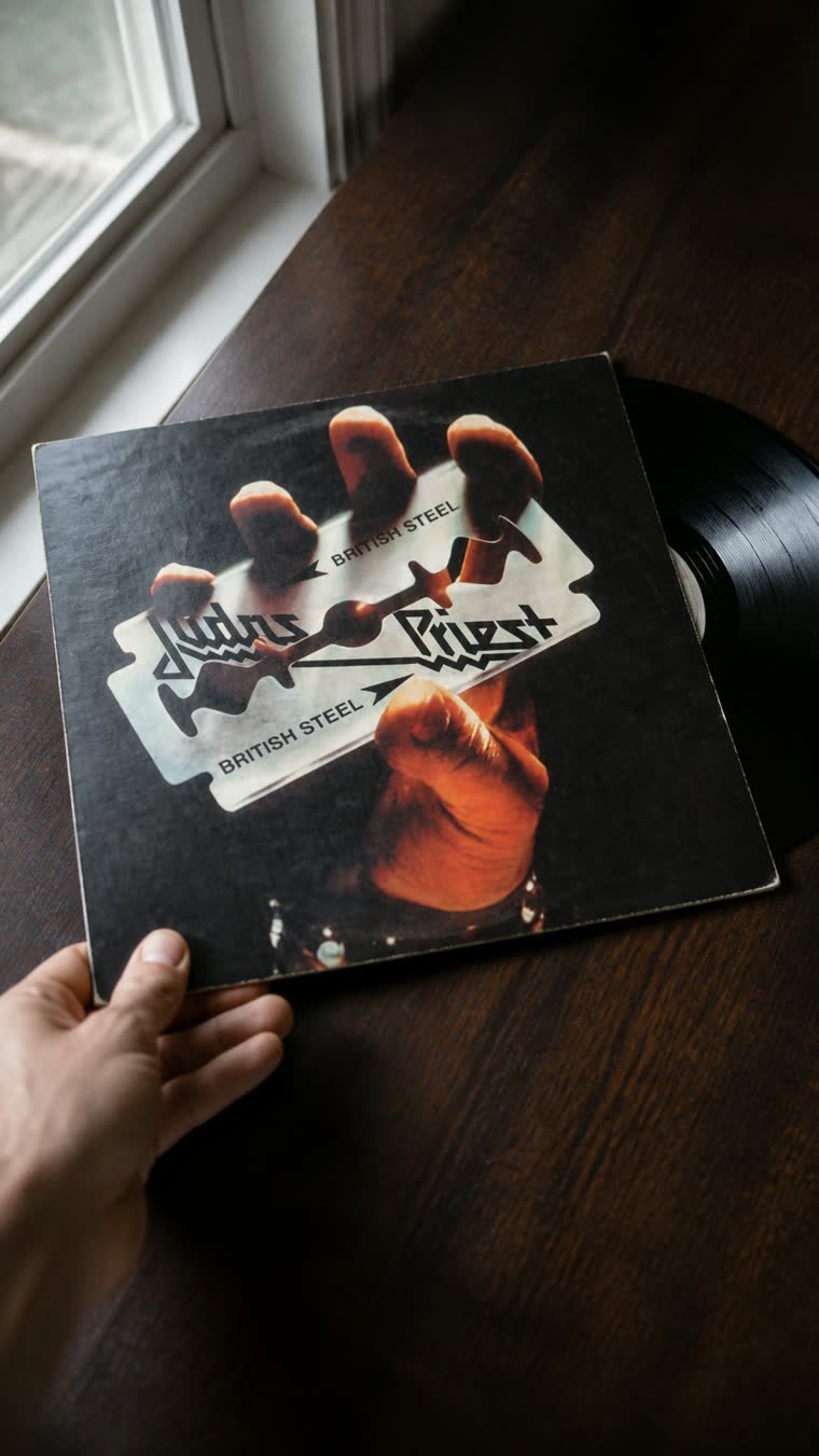 British Steel: la mano de la portada de Judas Priest era del diseñador