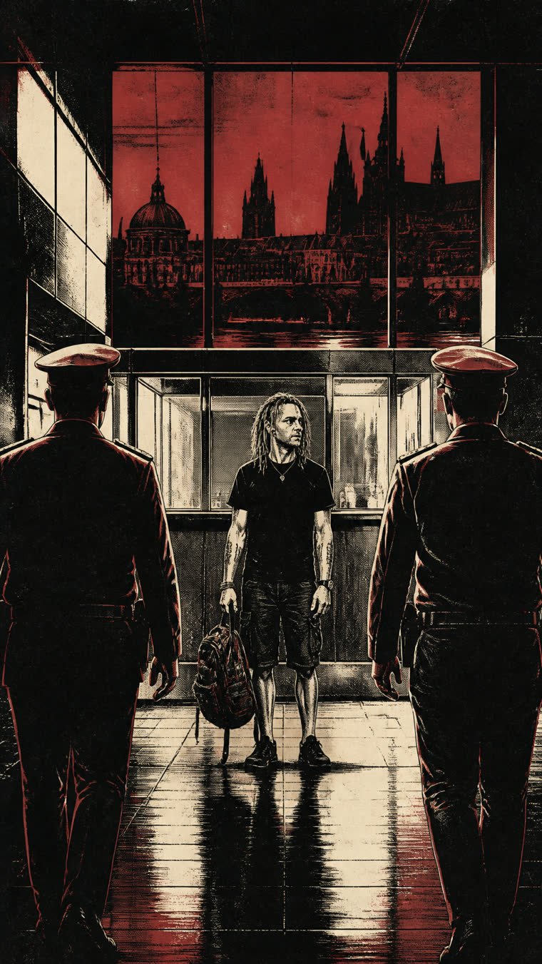 Preso en Praga: Randy Blythe volvió por su voluntad a enfrentar el juicio — Lamb of God (ilustración 2 de la historia)