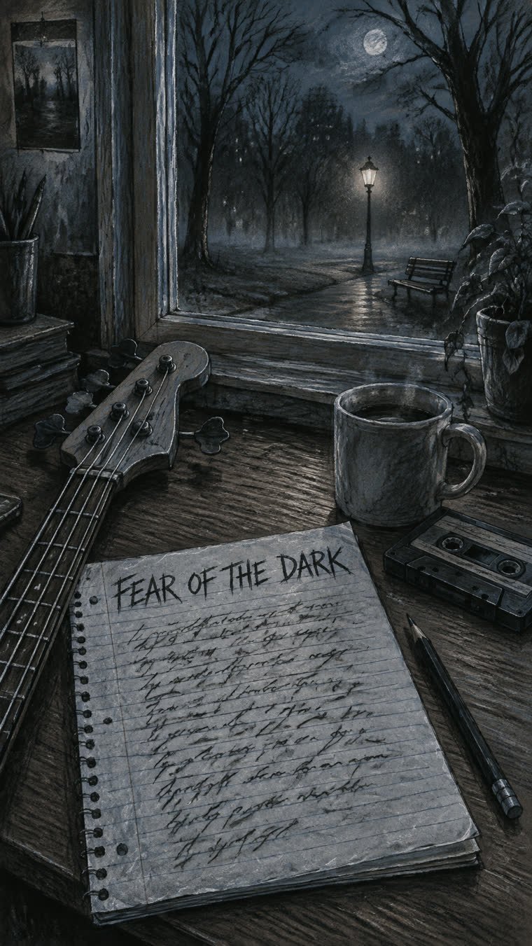 Alguien te sigue: qué dice de verdad la letra de "Fear of the Dark"
