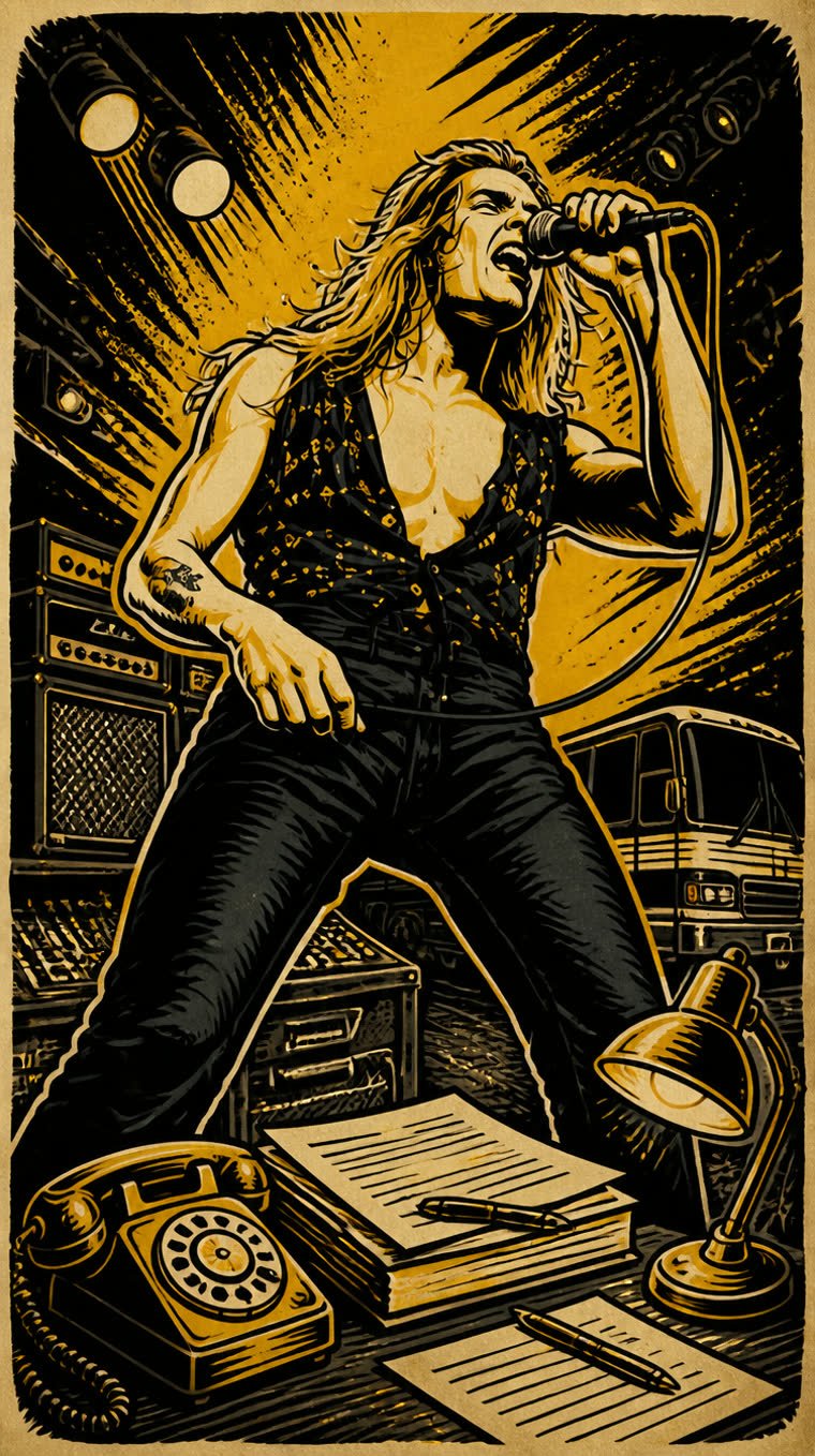 Negocios entre amigos: lo que Bon Jovi cobró por lanzar a Skid Row (1989) — Skid Row (ilustración 3 de la historia)