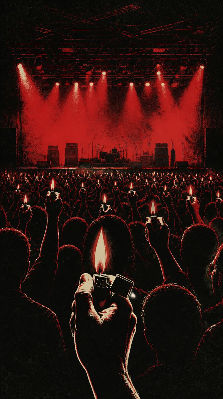 La noche que se cayó sola: Metallica y Guns N' Roses en Montreal, 1992 — Metallica y Guns N' Roses (ilustración 2 de la historia)