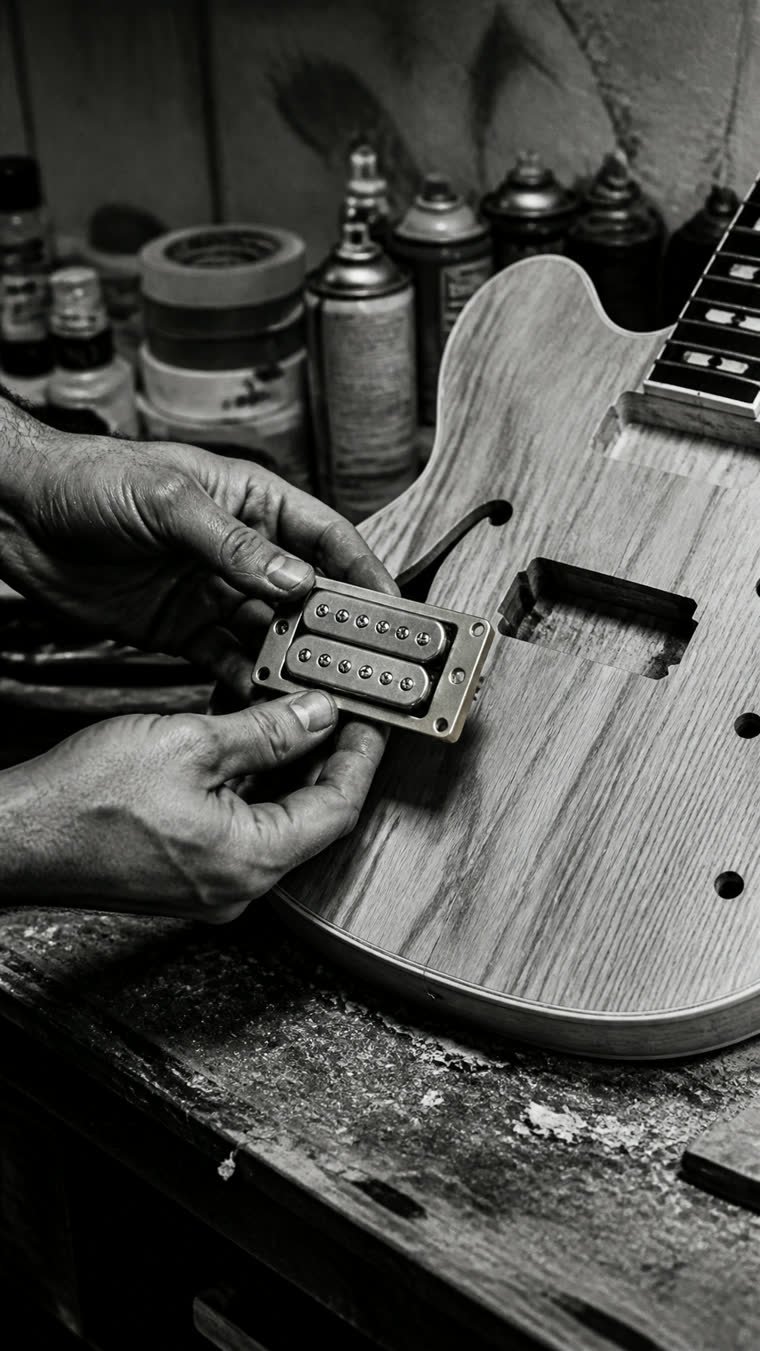 La Frankenstrat: la guitarra de 130 dólares que no existía — Eddie Van Halen (ilustración 2 de la historia)