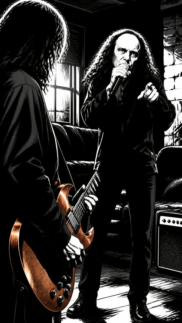 Ozzy se va, entra Dio: el cantante que rescató a la banda — Black Sabbath (ilustración 2 de la historia)