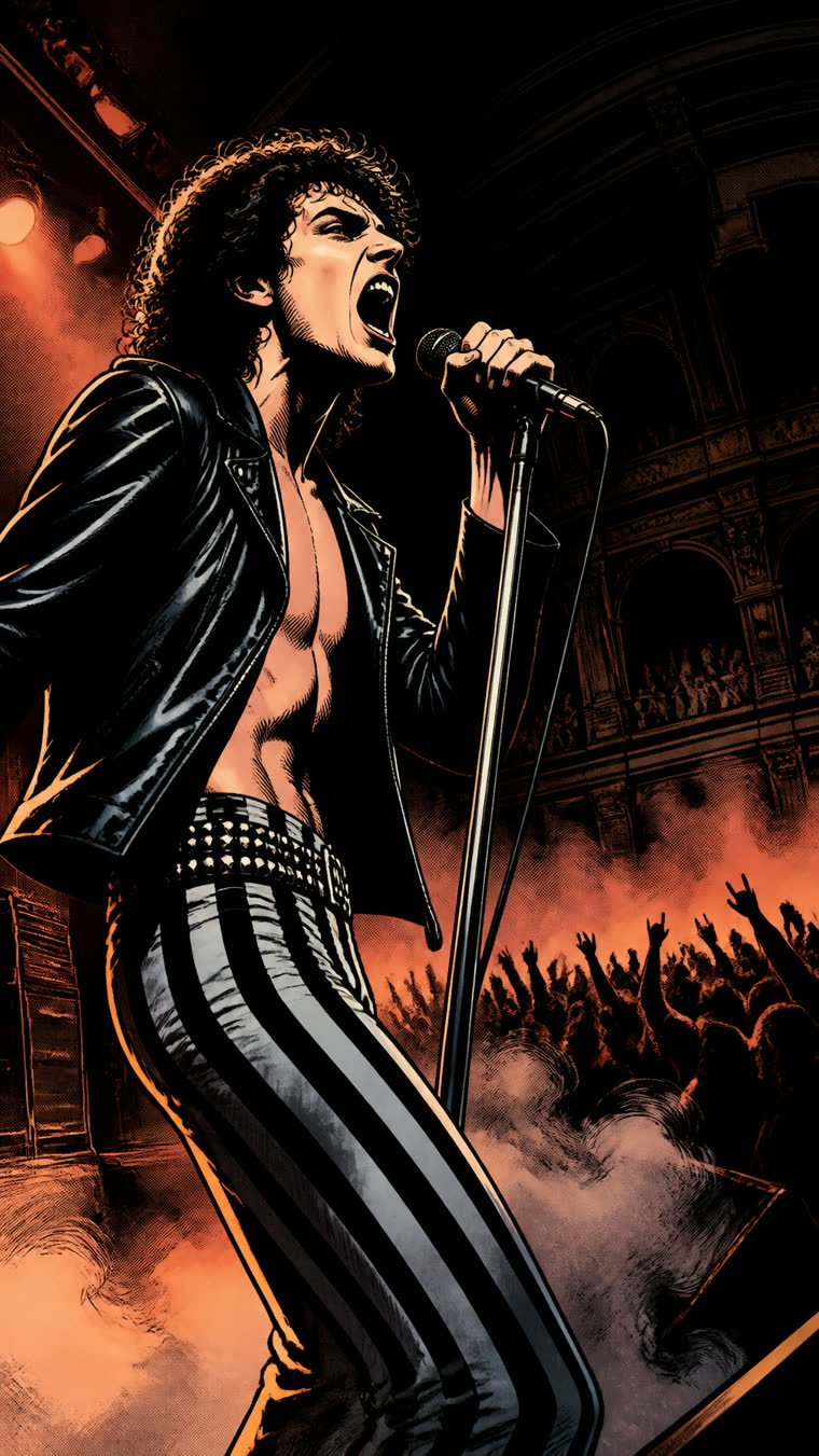 La voz que entró a mitad de gira: Bruce Dickinson por Paul Di'Anno — Iron Maiden (ilustración 2 de la historia)