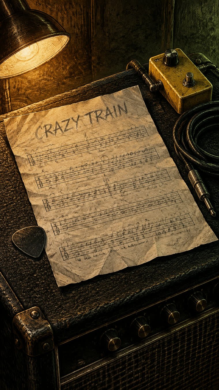 Crazy Train: siete notas tristes que suenan a fiesta