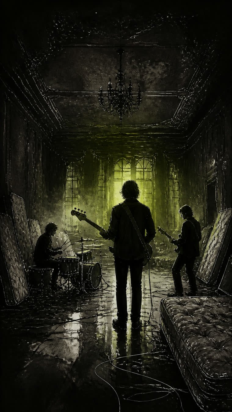 Smoke on the Water: cuatro notas, dos dedos y ninguna púa — Deep Purple (ilustración 3 de la historia)