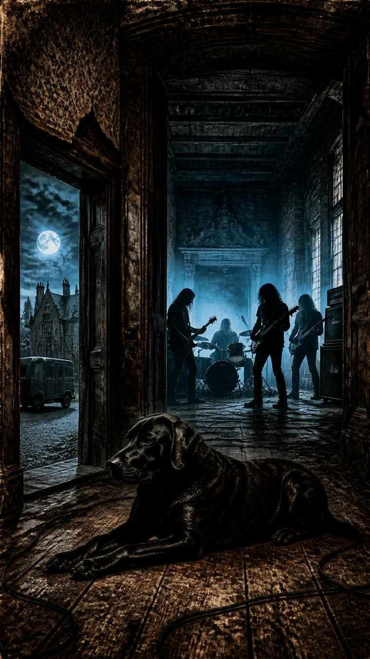 Black Dog: el perro sin nombre que bautizó la canción — Led Zeppelin (ilustración 3 de la historia)